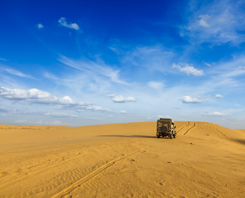 Desert safari background